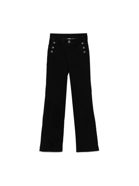 Szerokie jeansy Liu Jo czarne