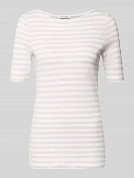 T-shirt o kroju regular fit z czystej bawełny Marc O'polo