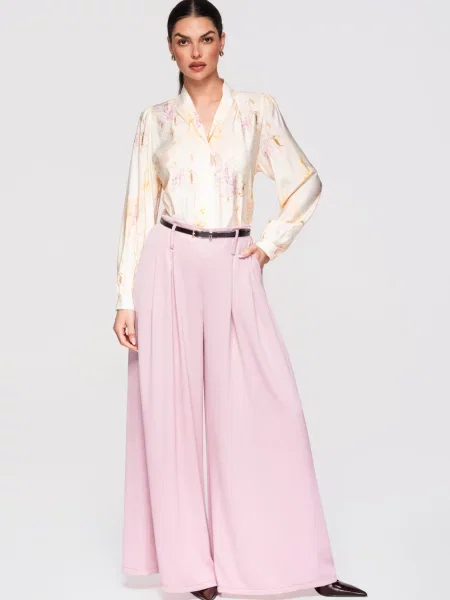 Pantaloni Edoti roz