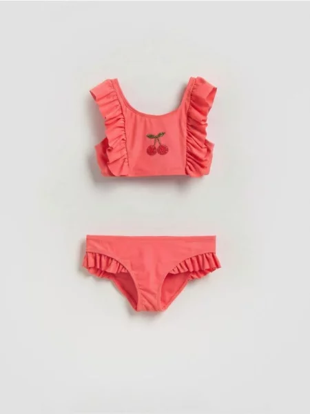 Труси Reserved з рюшами червоні