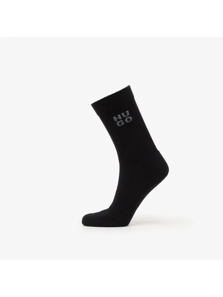 Чорапи Hugo Boss черно