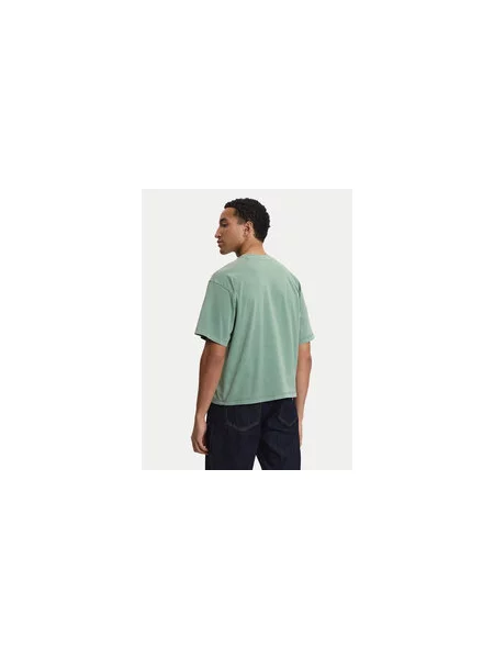Guess T-shirt Regular Fit zelena
