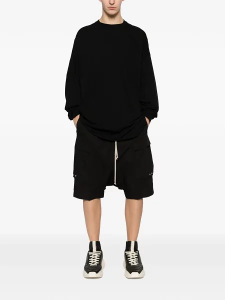 Μακρύς μπλούζα Rick Owens μαύρο