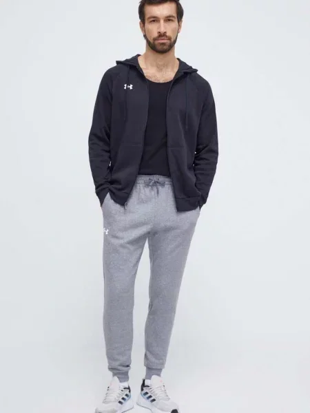 Pulover Under Armour s kapuco črna