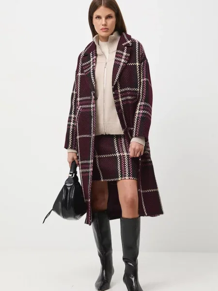 Спідниця Medicine mini пряма бордовий