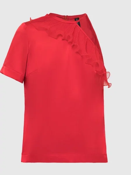 Блуза David Koma червона