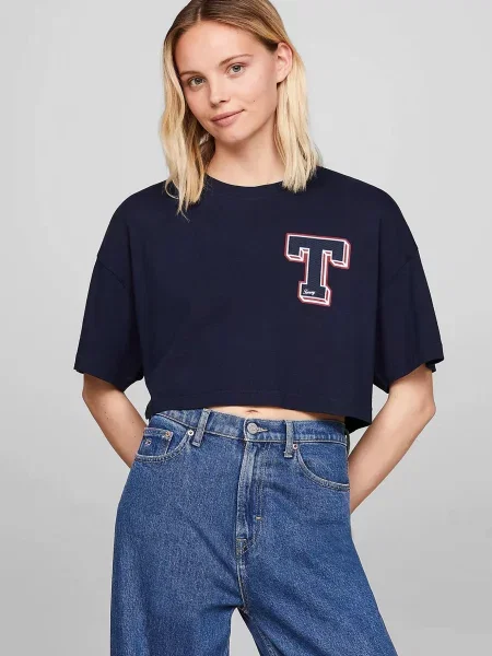 Футболка Tommy Jeans синя