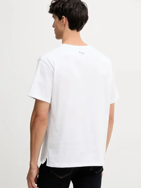 Tričko Pepe Jeans s potiskem bílá