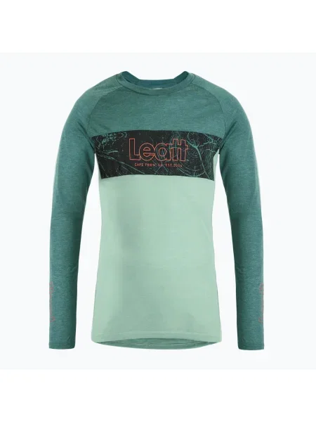Tricou sport Leatt turcoaz