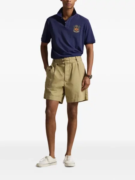 Кожени чорапи Polo Ralph Lauren с отворена пета с пейсли десен бяло