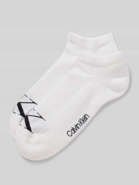 Skarpety krótkie Calvin Klein białe