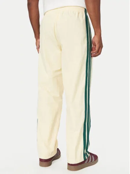 Adidas Teplákové nohavice Cutline Track Tracksuit Bottoms Krémová béžová