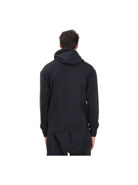 Adidas bluza Feelcozy z kapturem z aplikacją czarny