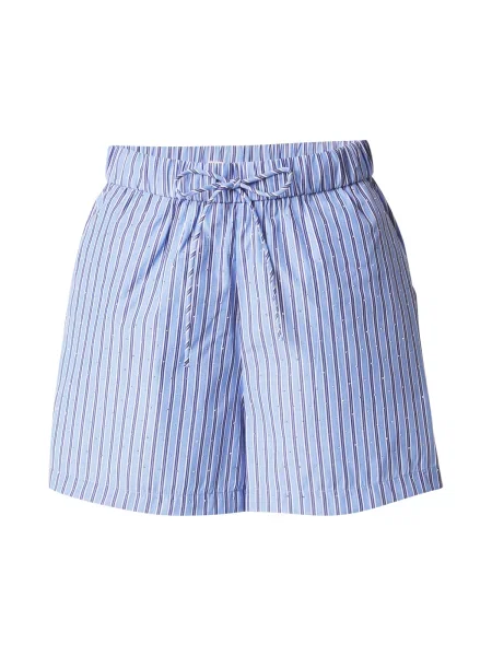 ONLY Pantaloni ONLALVA indigo / albastru deschis alb