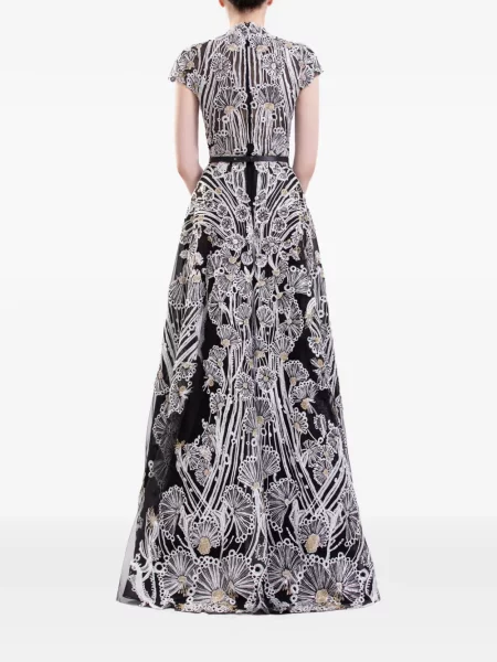 Rochie maxi Saiid Kobeisy negru