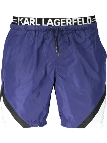 Plavalne hlačke Karl Lagerfeld Beachwear črna