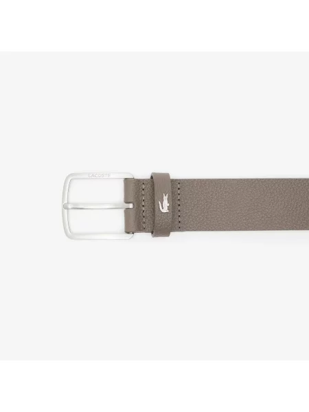 Lacoste ремінь шкіряний червоний