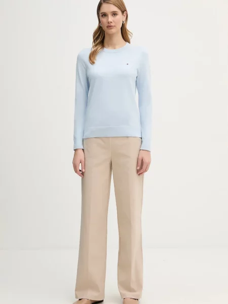 TOMMY HILFIGER Pulover bleumarin / deschis albastru