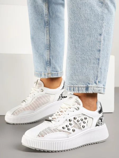 Sneakers Zeloti Albi alb