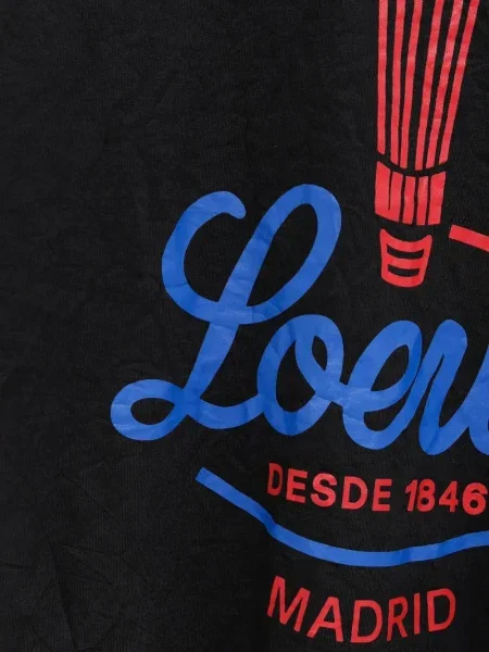 Grafic tricou Loewe cu imagine negru
