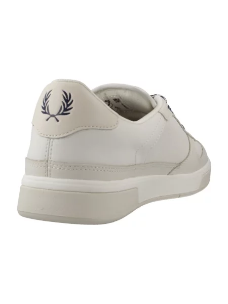 Pantofi Fred Perry din piele alb