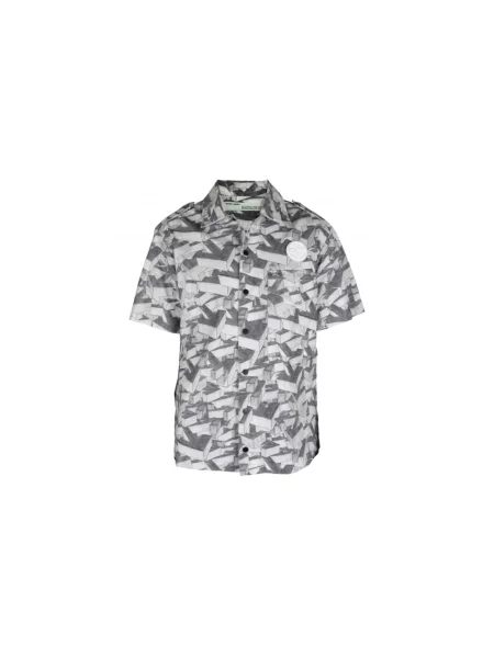 Koszula z krótkim rękawem Off-white biała