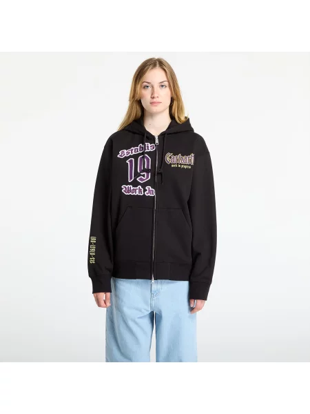 Яке Carhartt Wip с качулка черно