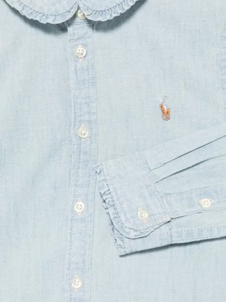 Koszulka polo dziecięca Polo Ralph Lauren niebieska
