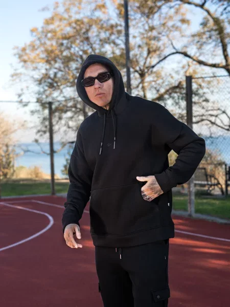 Худі TeamV чорний