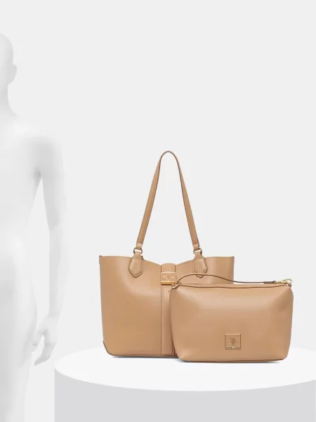 Кожаная сумка шоппер U.s. Polo Assn.