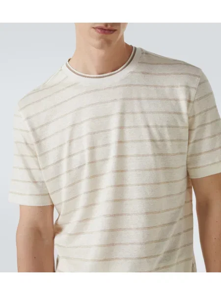 Tricou Zegna de in cu dungi