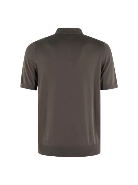 Koszulka polo Fay brązowa