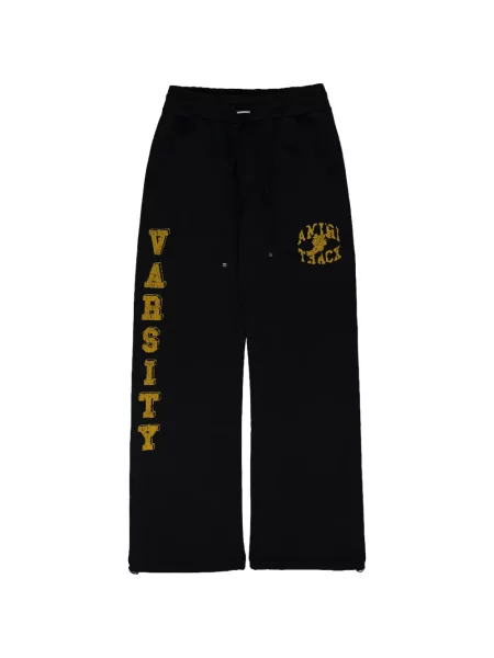 Pantaloni Amiri cu imagine alergare negru