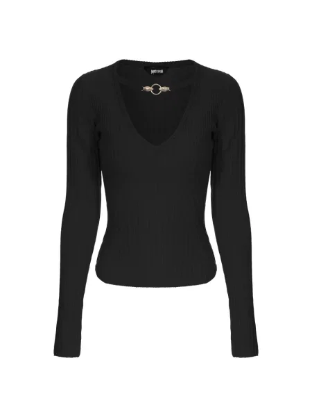 Sweter Just Cavalli czarny