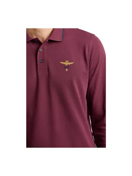 Koszulka polo Aeronautica Militare czerwona