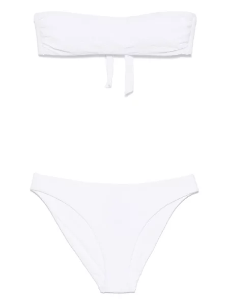 Bikini Fisico żakardowy biały