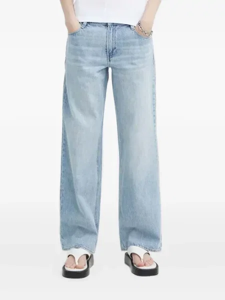 Τζιν με φαρδύ μπατζάκι G-star Raw μπλε