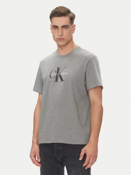 Calvin Klein Jeans T-shirt Hero Monologo siva