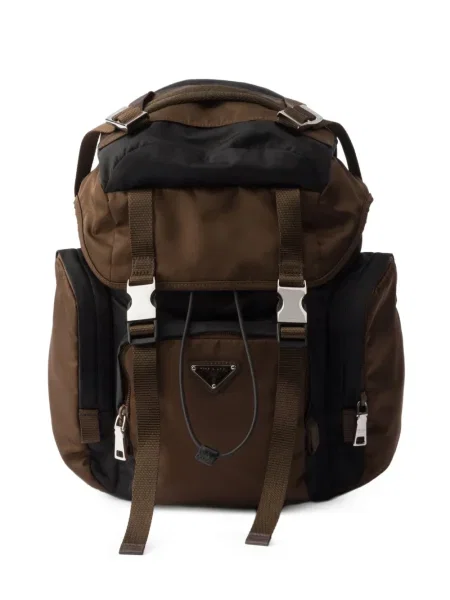 Rucsac Prada din piele negru