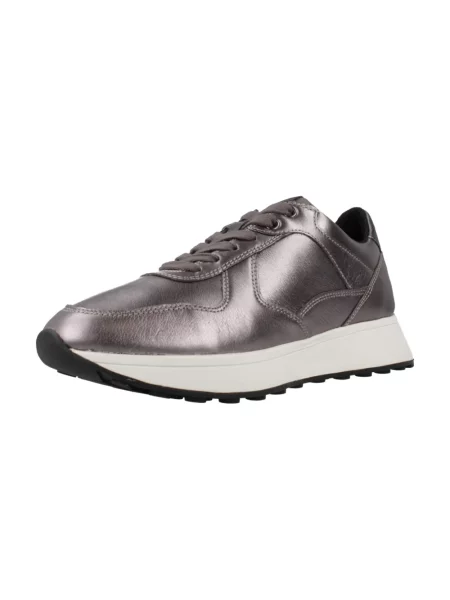 Sneakersy Geox skórzane szare