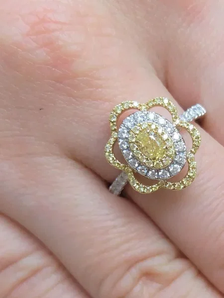 Inel Hyt Jewelry alb
