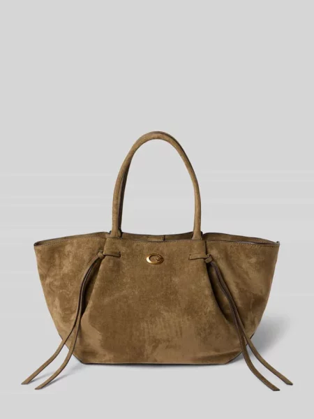 Torebka z materiału skóropodobnego model ALLEGRA' Guess oliwkowa