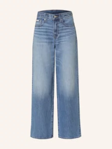 Calvin Klein Jeans Džíny Se Širokými Nohavicemi classon blue modré