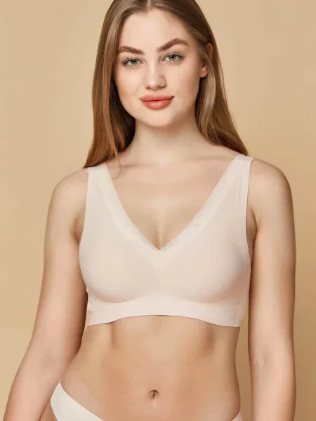 Бюстгальтер push-up бежевий