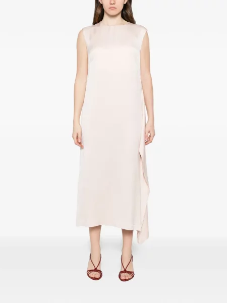 Rochie midi Peserico fără mâneci roz