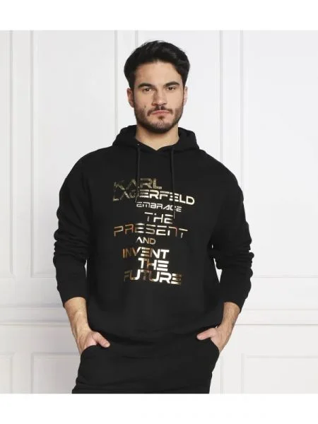 Karl Lagerfeld Hanorac SWEAT negru