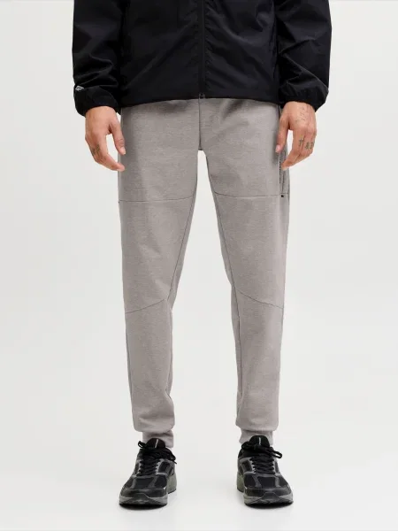 JACK & JONES Nohavice JPSTGordon svetlosivá sivá