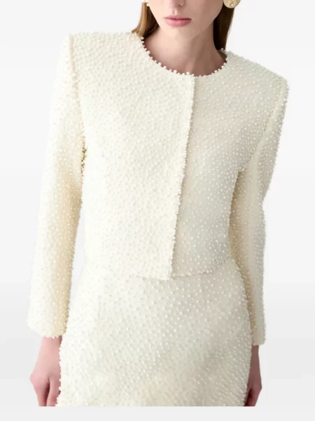 Fusta mini Carolina Herrera cu broderie scurtă