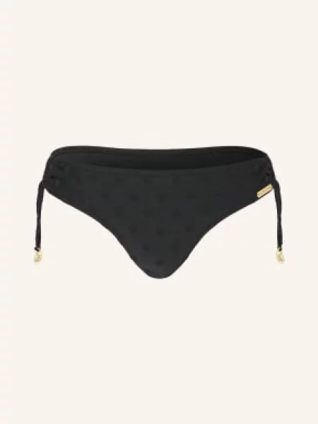 Watercult Podstawowe Figi Bikini Modern Dots schwarz czarny