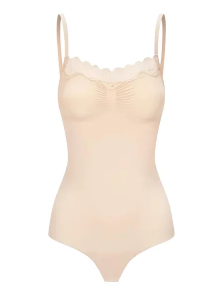 Cfab Body Bodysuit String mit Lace homok